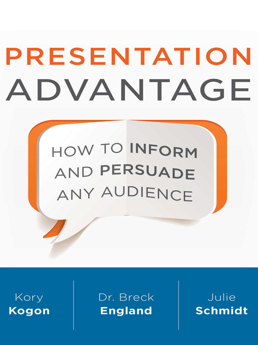 Title details for Presentation Advantage by Breck England - Available